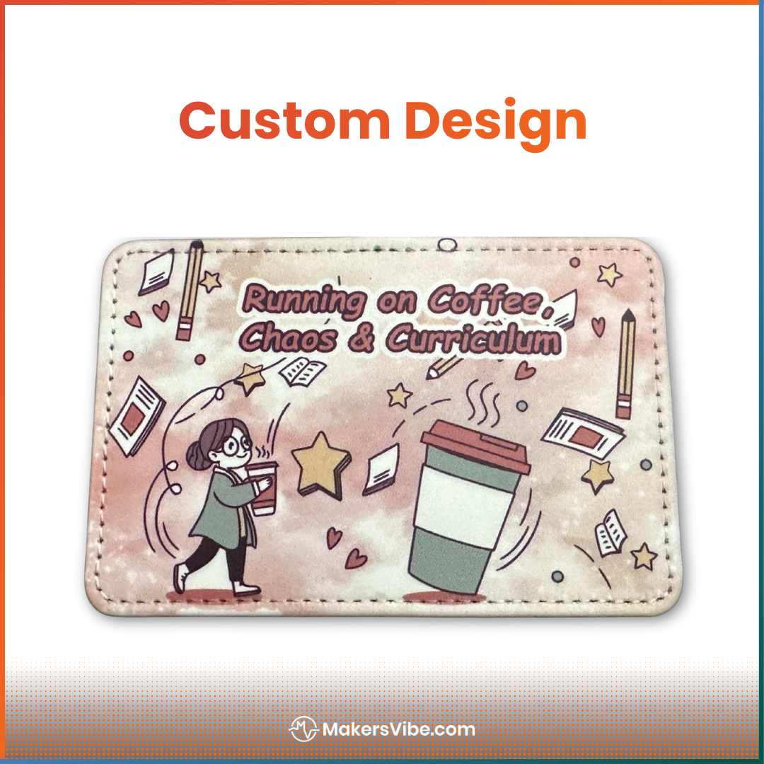 Custom Sublimation ID Badge Holder – Durable Hard Plastic – Portrait or Landscape - Image 6