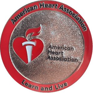 American Heart Assoc Coin – A Symbol of Heart Health and Remembrance