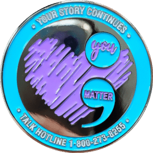 Suicide Prevention Awareness Coin – A Symbol of Hope and Remembrance