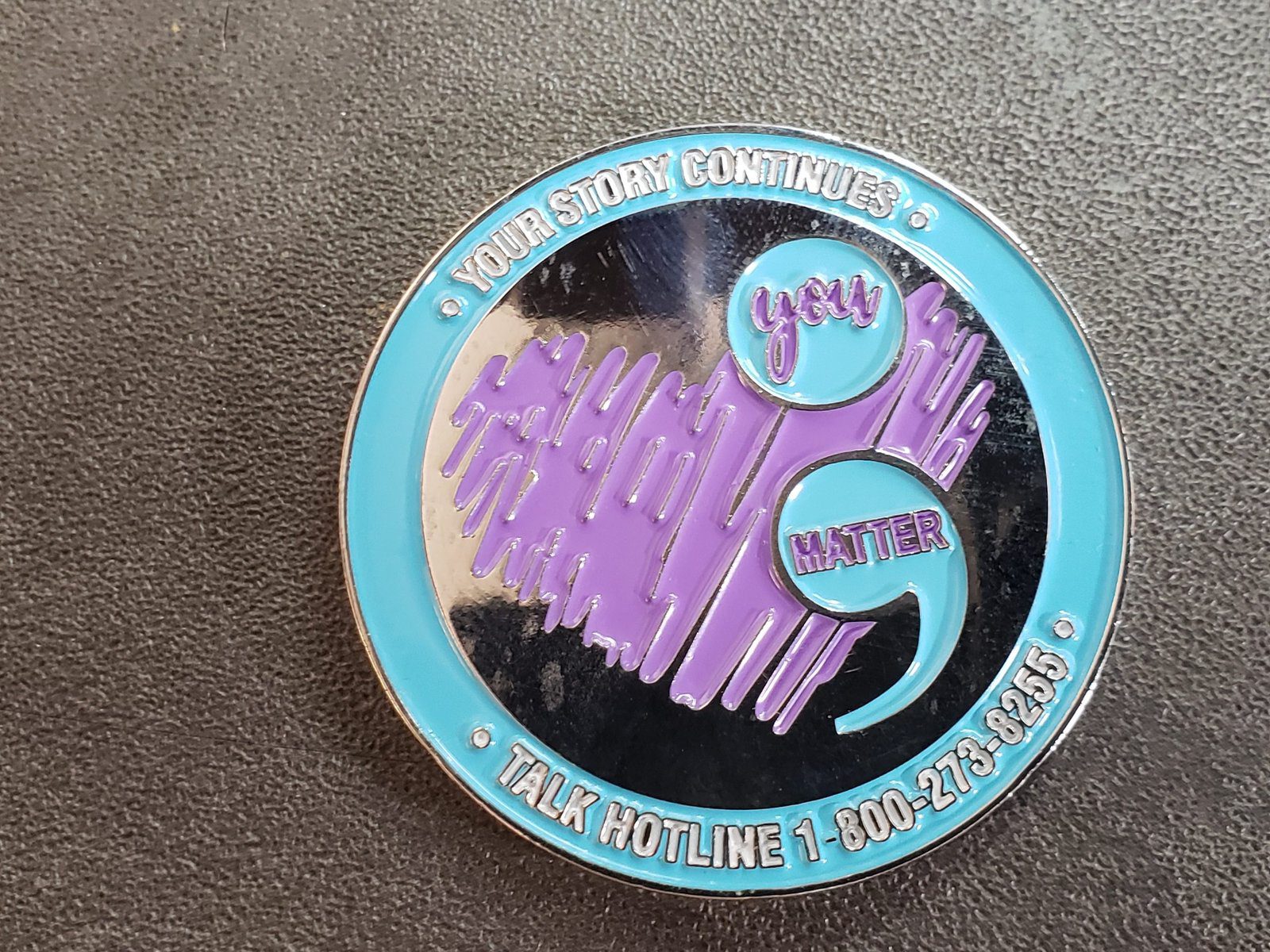 Suicide Prevention Awareness Coin – A Symbol of Hope and Remembrance - Image 2