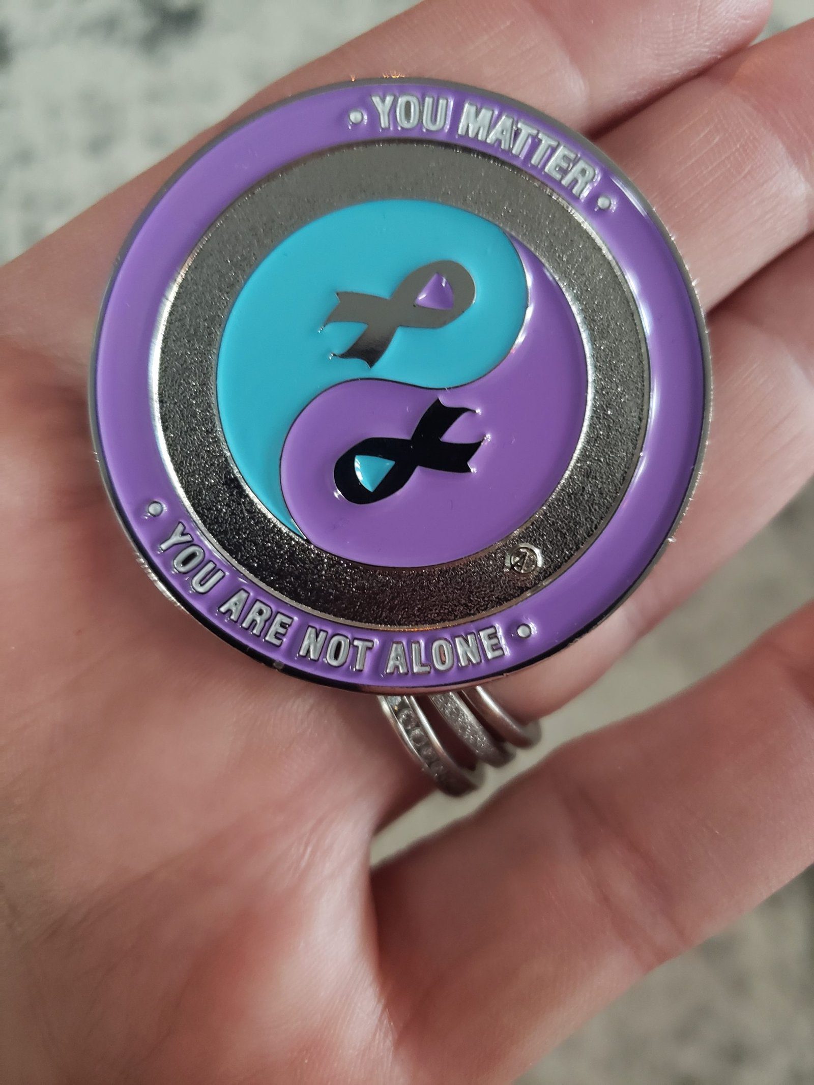 Suicide Prevention Awareness Coin – A Symbol of Hope and Remembrance - Image 4