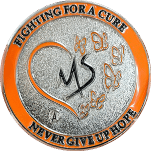 Multiple Sclerosis Awareness Coin – Token of Remembrance